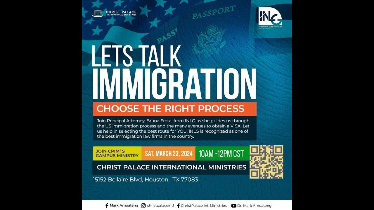 Let's Talk Immigration with Attorney Bruna Frota from INLG.