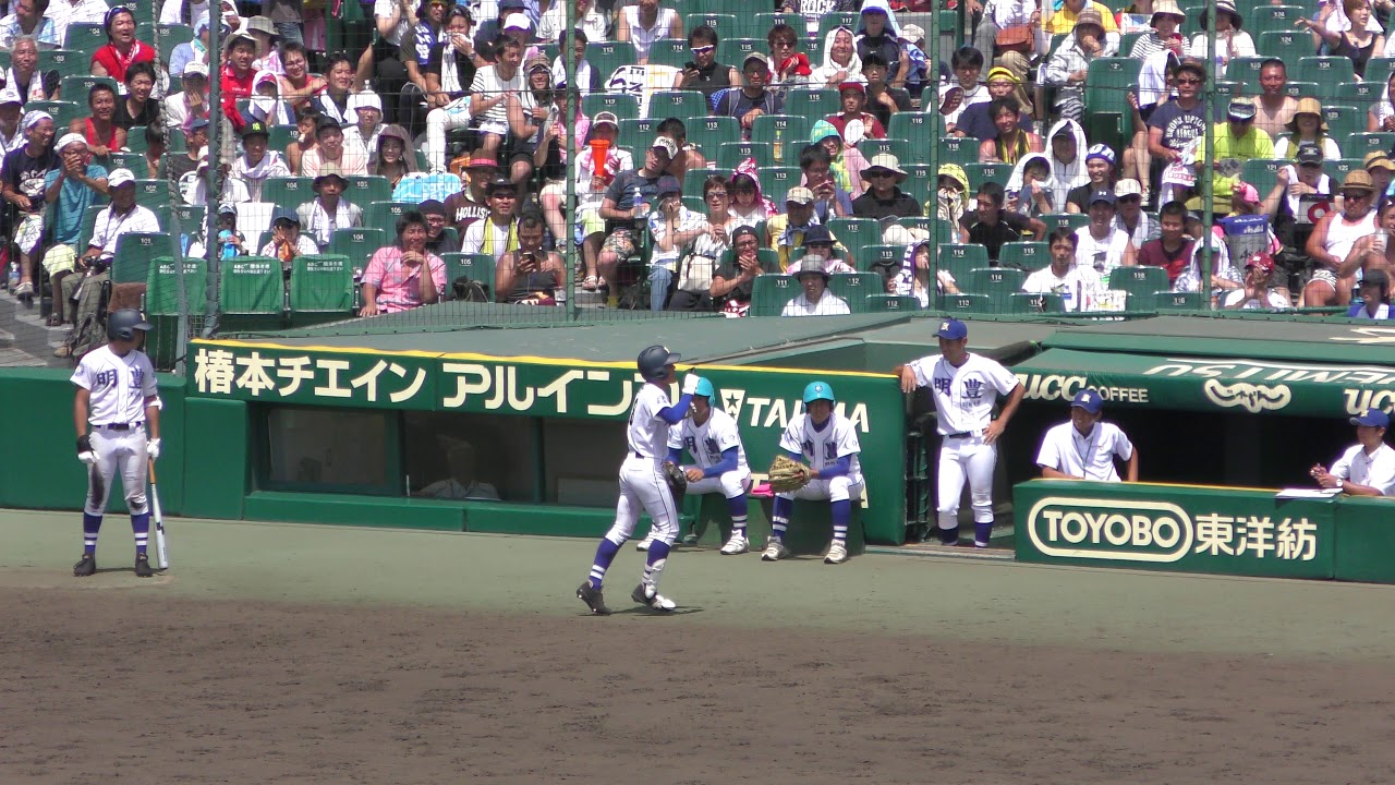 ≪選手権≫甲子園(2017)　準々決勝　天理－明豊　９回裏 　驚異の反撃
