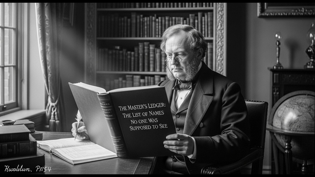 The Master&rsquo;s Ledger (1854) | The Secret List of Names They Tried to Hide!