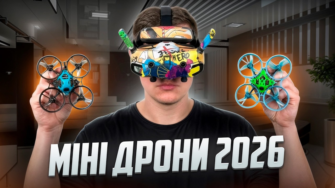 НАЙКРАЩИЙ TINYWHOOP для новачка: ПОРІВНЯННЯ МОДЕЛЕЙ
