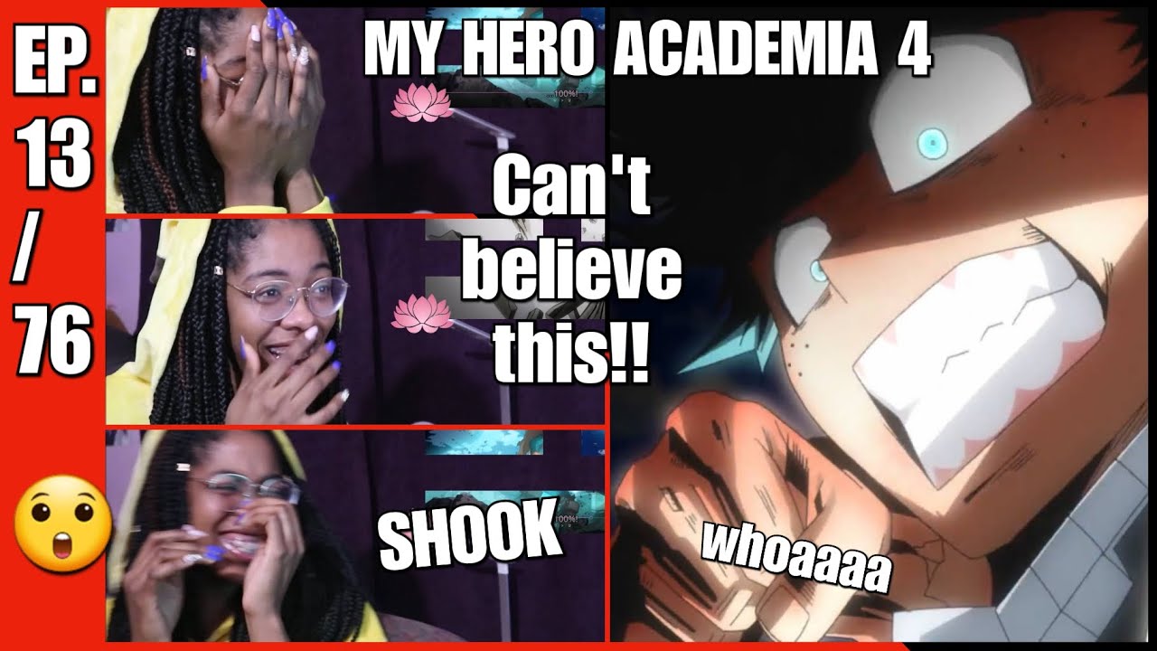 HE WENT OFF!! | My Hero Academia 4 Episode 13/76 Reaction