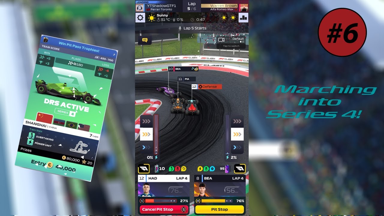 F1 Clash 2025 Episode 6 - 5 Wins to Series 4!