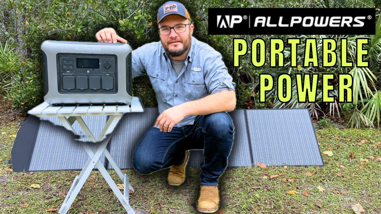 ALL POWERS  R1500 Portable Power Station 1800W 1152Wh LiFePO4 Battery