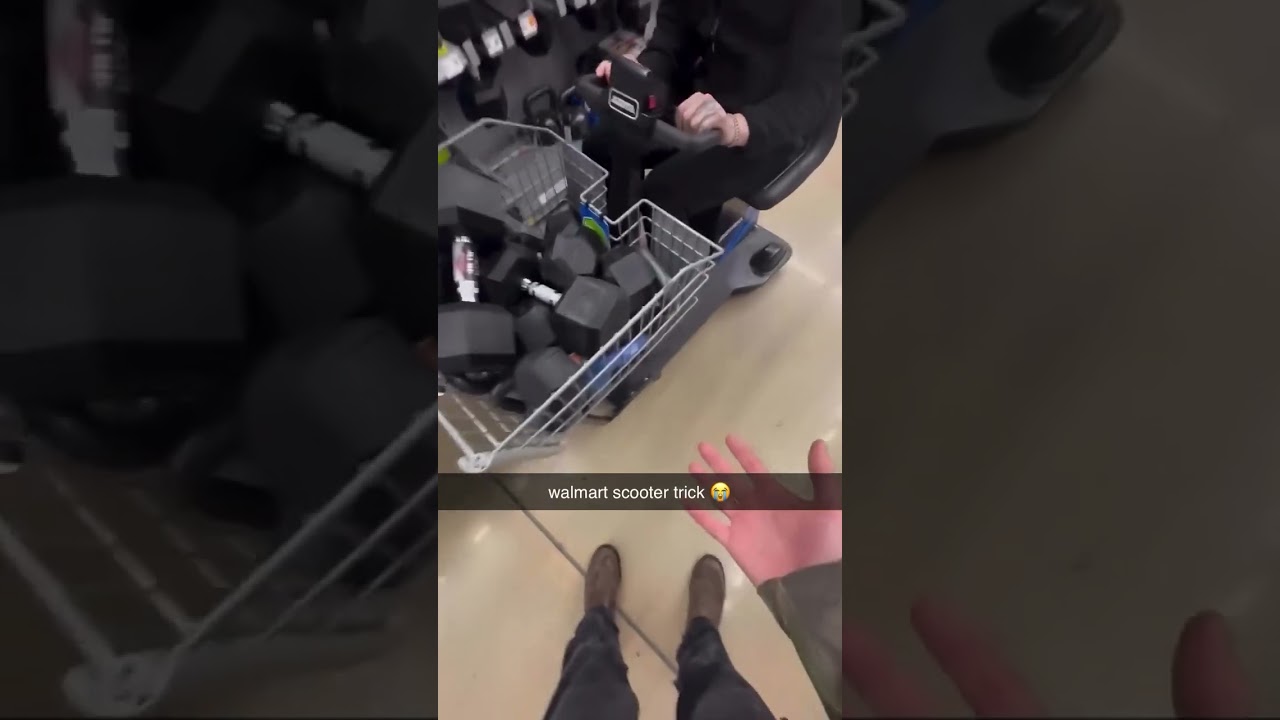 walmart scooter trick