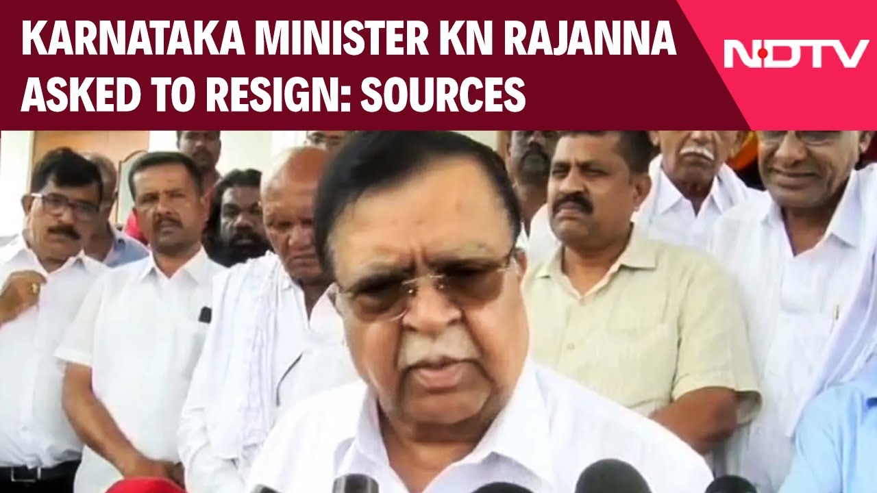 Karnataka News | Karnataka Minister KN Rajanna Has Been Asked To Resign, Say Sources