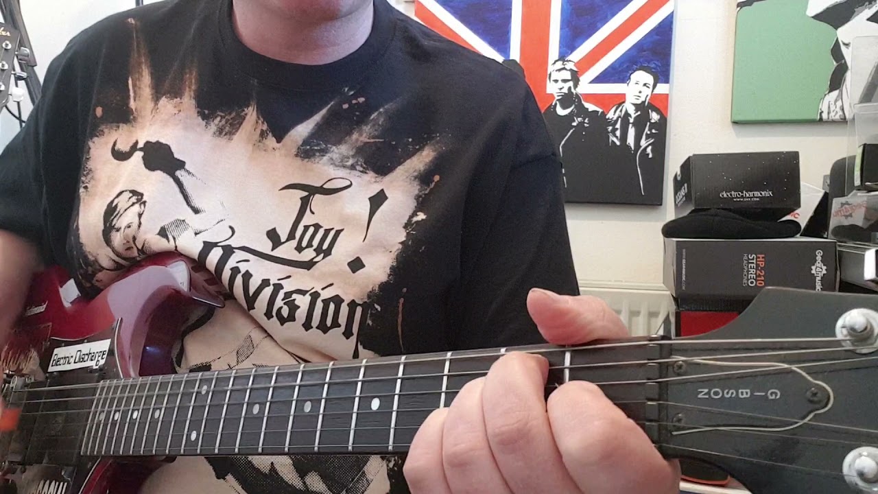 Tubeway Army Gary Numan You are in my vision how to play on guitar