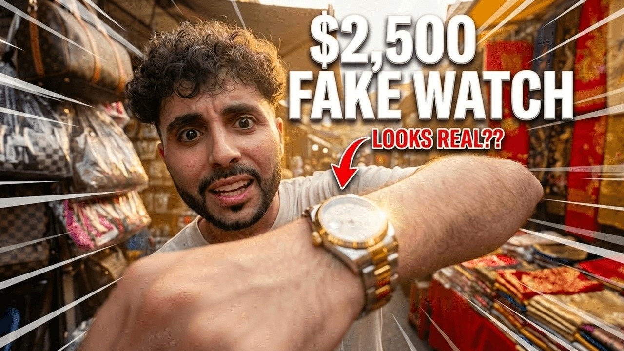 I Bought a $2,500 FAKE Watch in Vietnam 🇻🇳