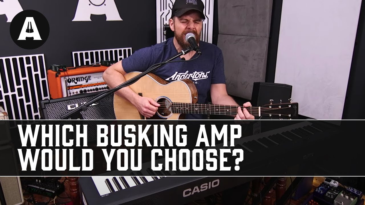 The Ultimate Busking Amp Challenge! - Roland Cube Street EX Vs The Bose S1 Pro