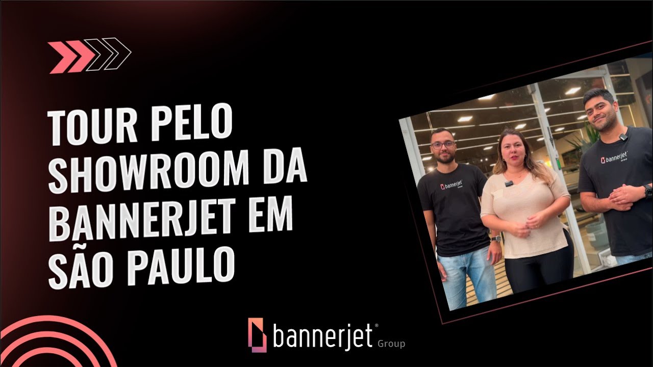 TOUR PELO SHOWROOM DA BANNERJET EM S&Atilde;O PAULO &ndash; VENHA CONHECER!