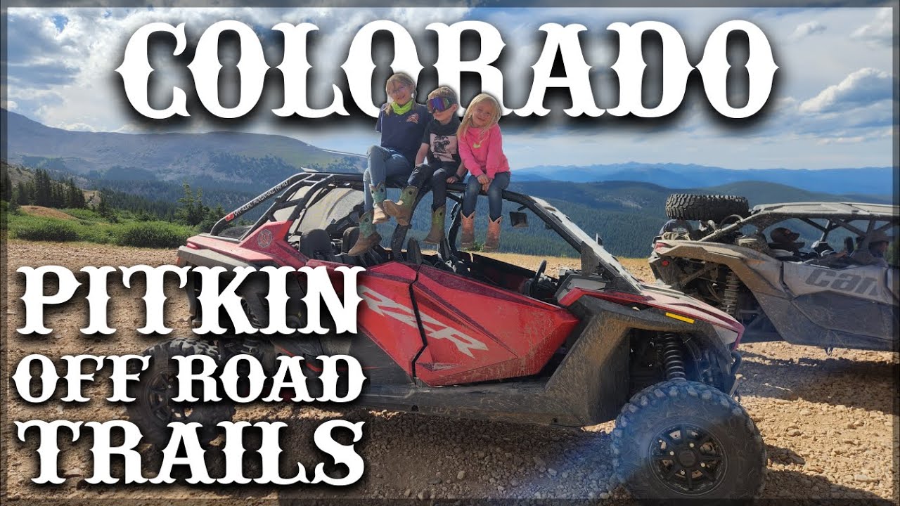 Off-Road Trails near Pitkin Colorado | Taylor Park | Trail Riding | Rocky Mountains | SxS