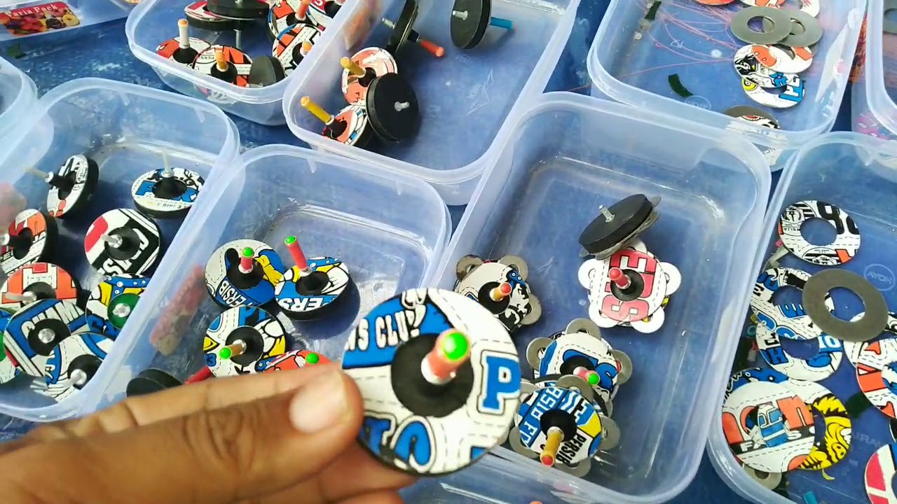 Jualan mainan Gangsing adu atau Gangsing modif