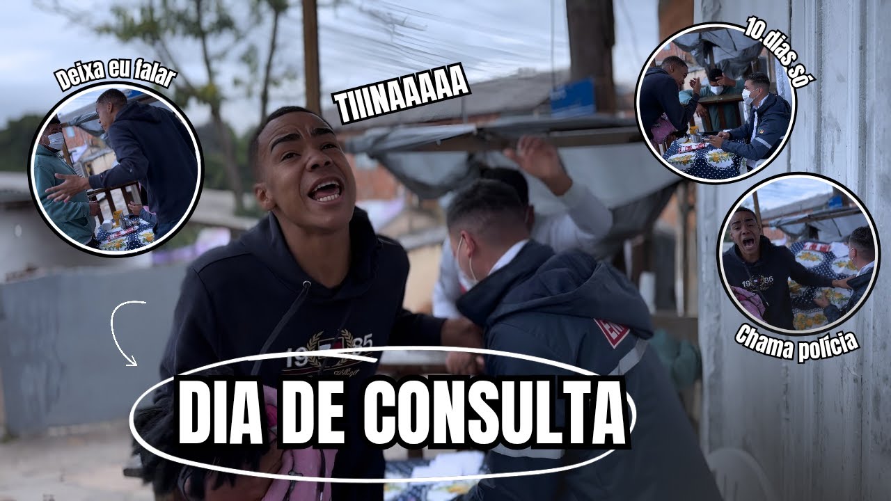 DIA DE CONSULTA COM A TINA.