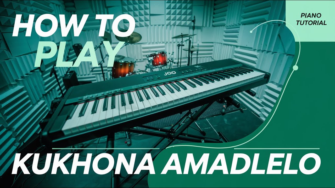 Kukhona Amadlelo Ayanda Ntanzi Piano Tutorial In Ab Major
