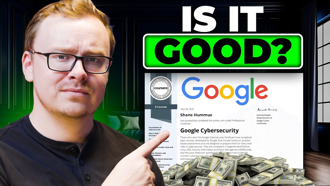 Is The Google Cybersecurity Certificate ACTUALLY Worth It? (Review)