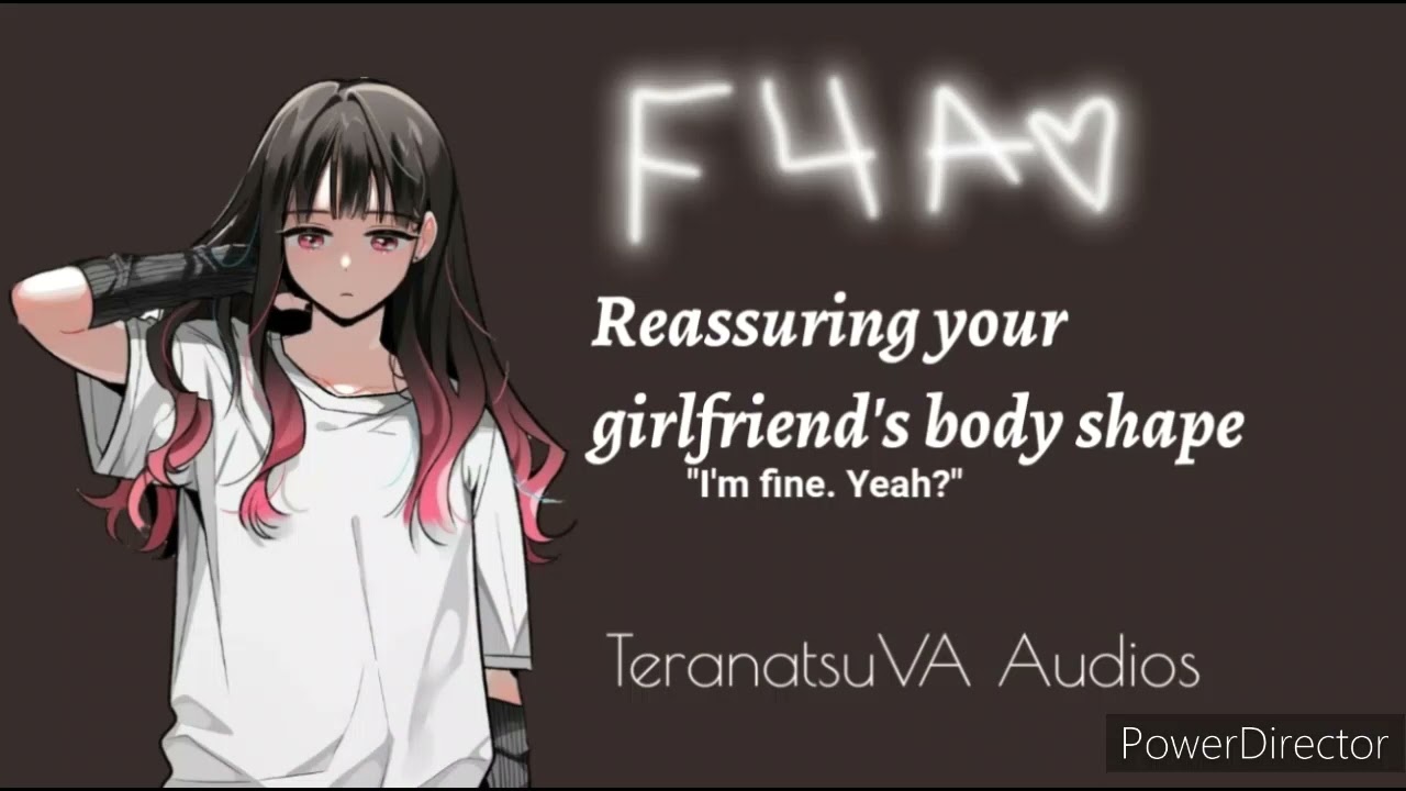 ASMR reassuring your girlfriend's body shape (F4A) (Reverse Comfort) (reassuring)