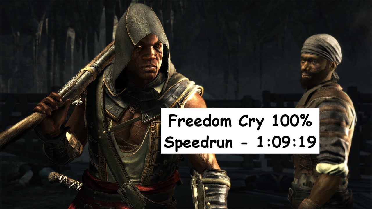 Assassin's Creed Freedom Cry 100% WR Speedrun - 1:09:19 RTA (AC4: Black Flag DLC)
