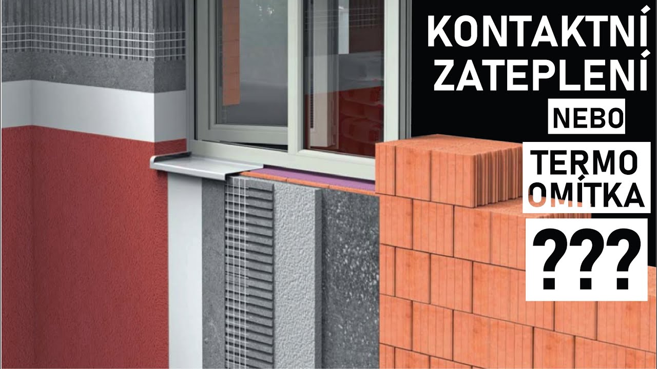 ZDIVO Z TERMO BLOKŮ NEMUSÍM KONTAKTNĚ ZATEPLOVAT , STAČÍ TERMO OMÍTKA.