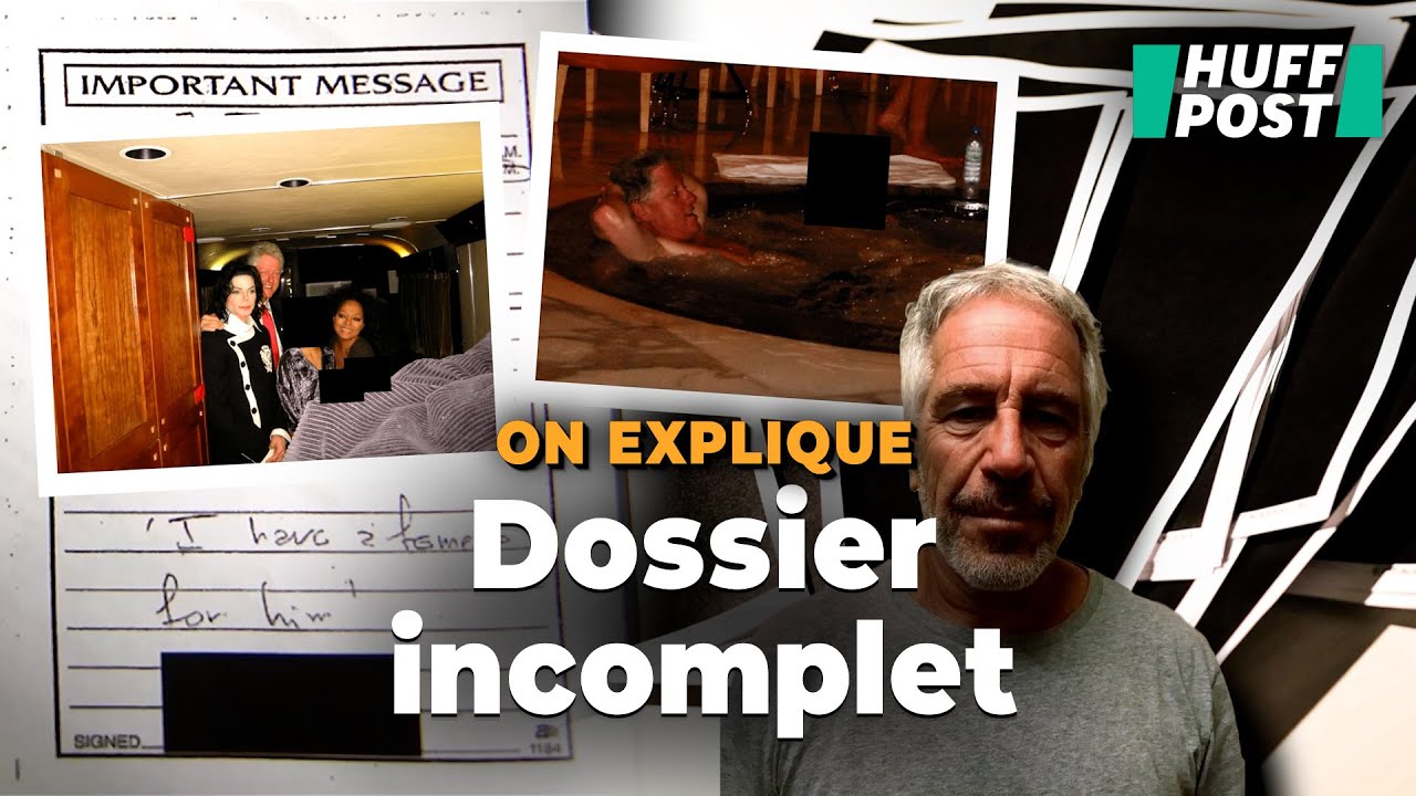 Le dossier Epstein tant attendu a été publié mais ce détail est déjà très critiqué