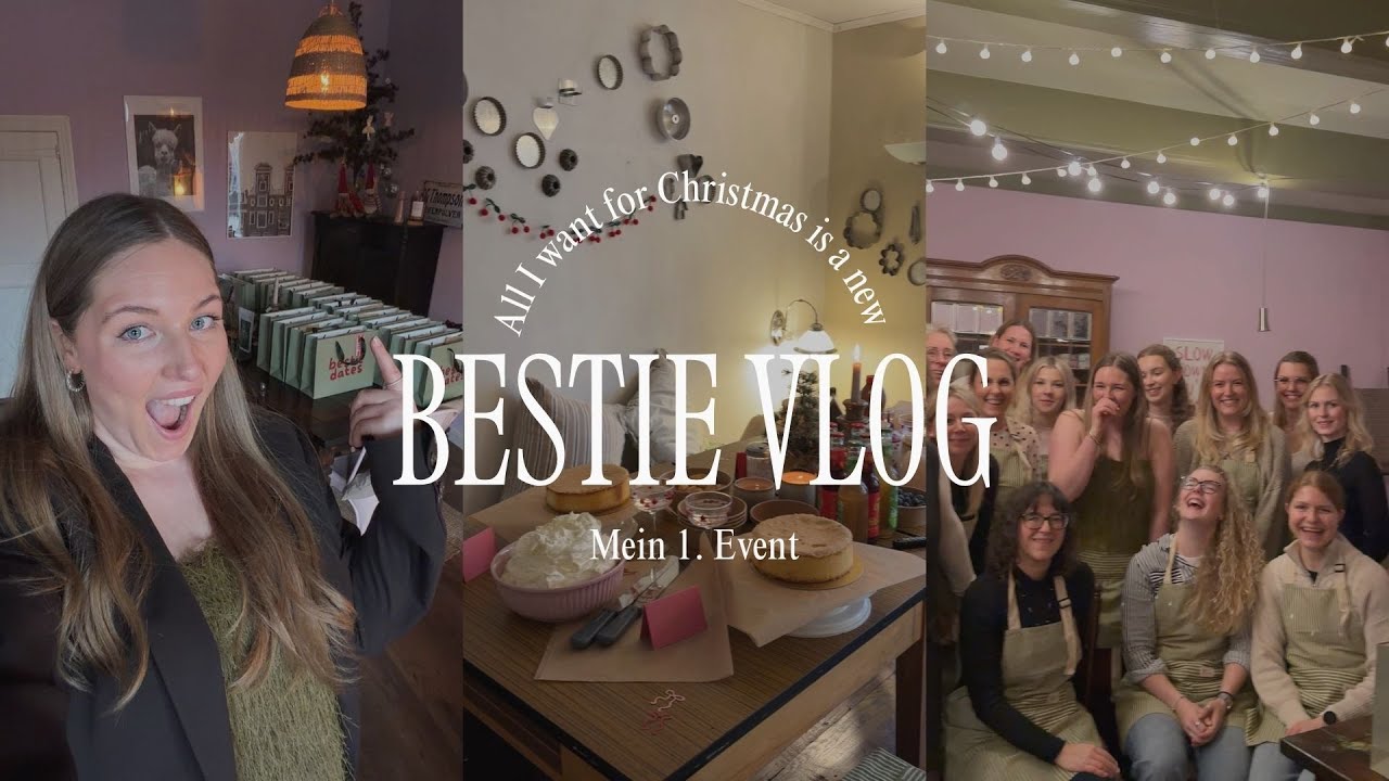 Friendsmas Vlog – wie ich 20 Girls verkuppelt hab 🎄✨