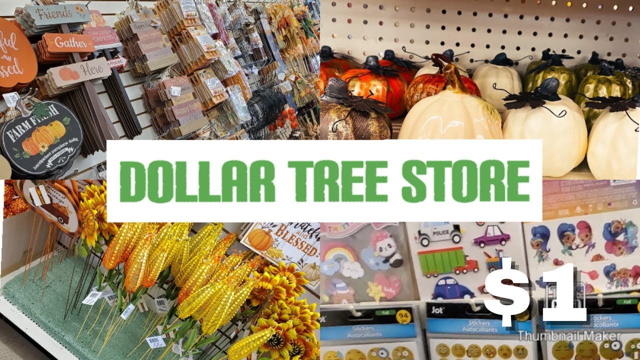 🍁 SHOP WITH ME AT DOLLAR TREE STORE ASMR /  🍁 FALL 2020 DECOR AUGUST / $1