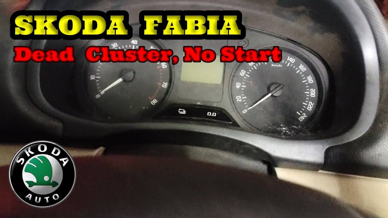 Skoda Fabia/VW Polo | Dead Instrument Cluster, #nostart