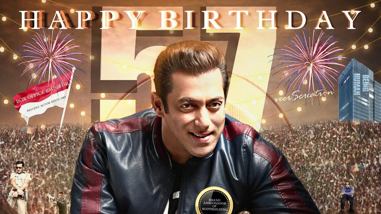 Salman Khan Birthday Mushup 2022 || Happy Birthday Salman Khan || BLACK TIGER EDIT