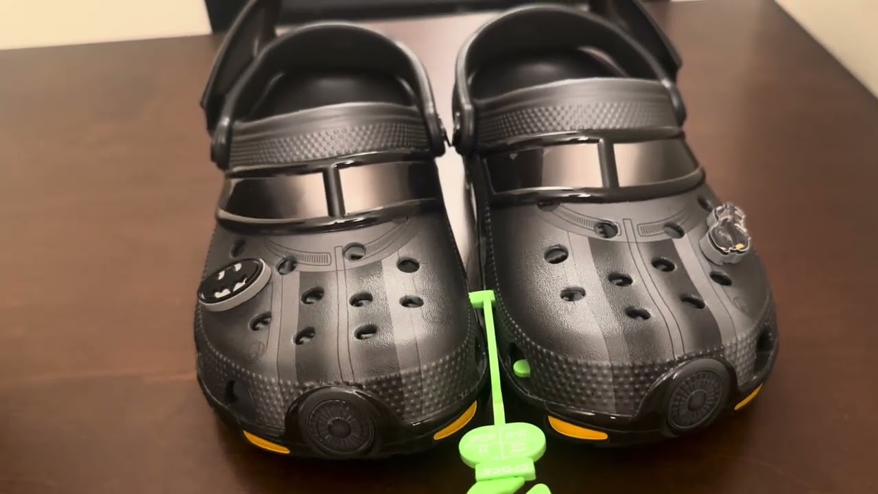Take a Look at These Batman Crocs