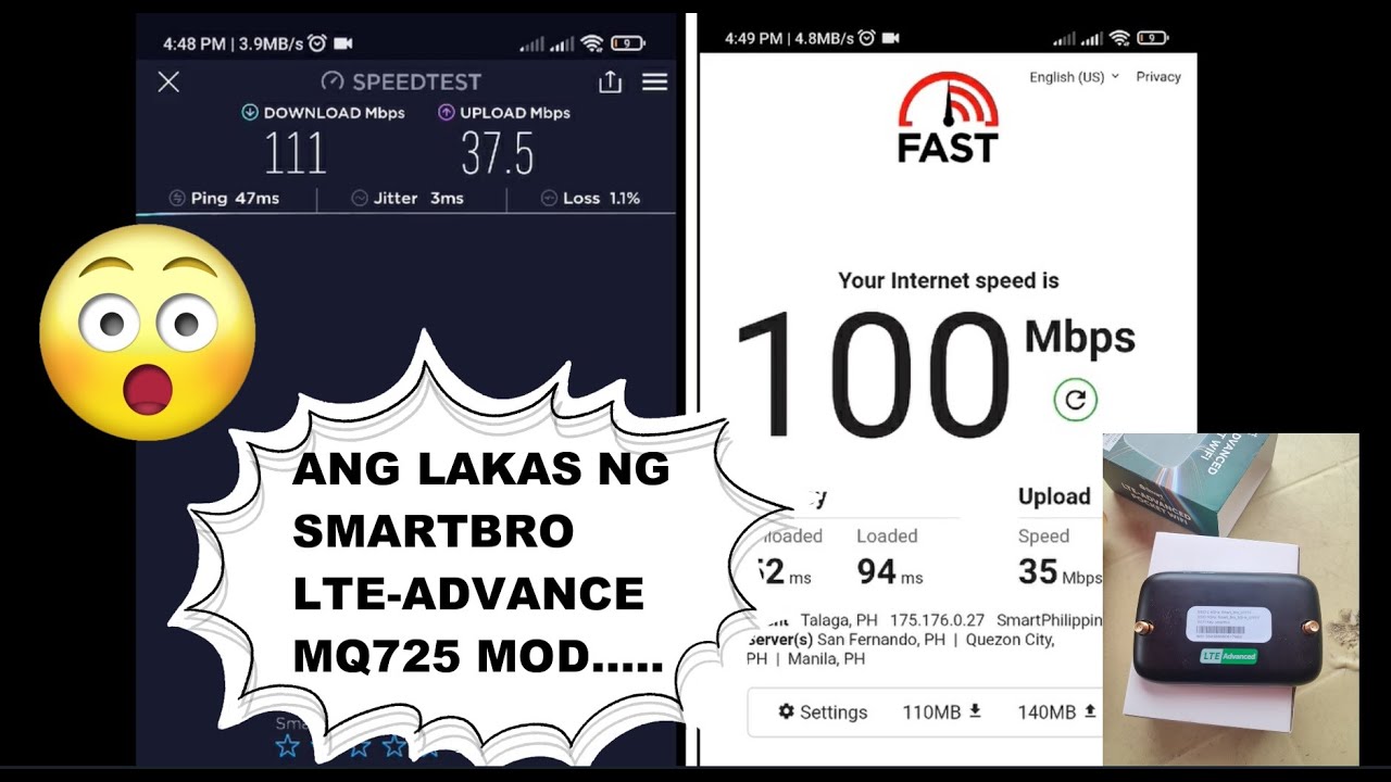 100mbps Smartbro LTE-Advance