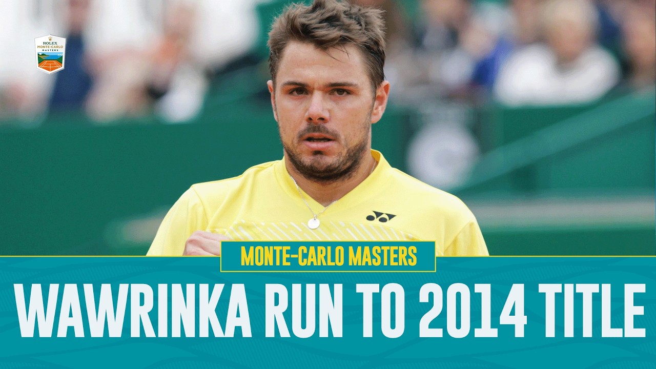 Stan Wawrinka's Route To The 2014 Rolex Monte-Carlo Masters Title 🏆