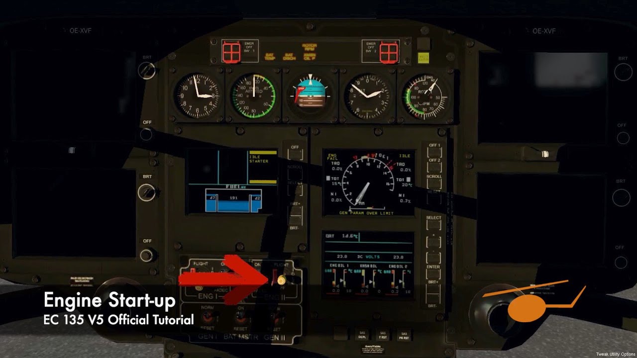 Tutorial Engine Start up EC 135 V5