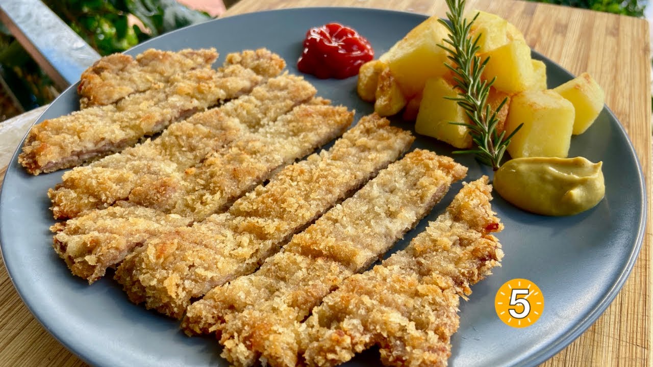 FILETE TIERNO JUGOSO Y CRUJIENTE -RECETAS EN 5 MINUTOS