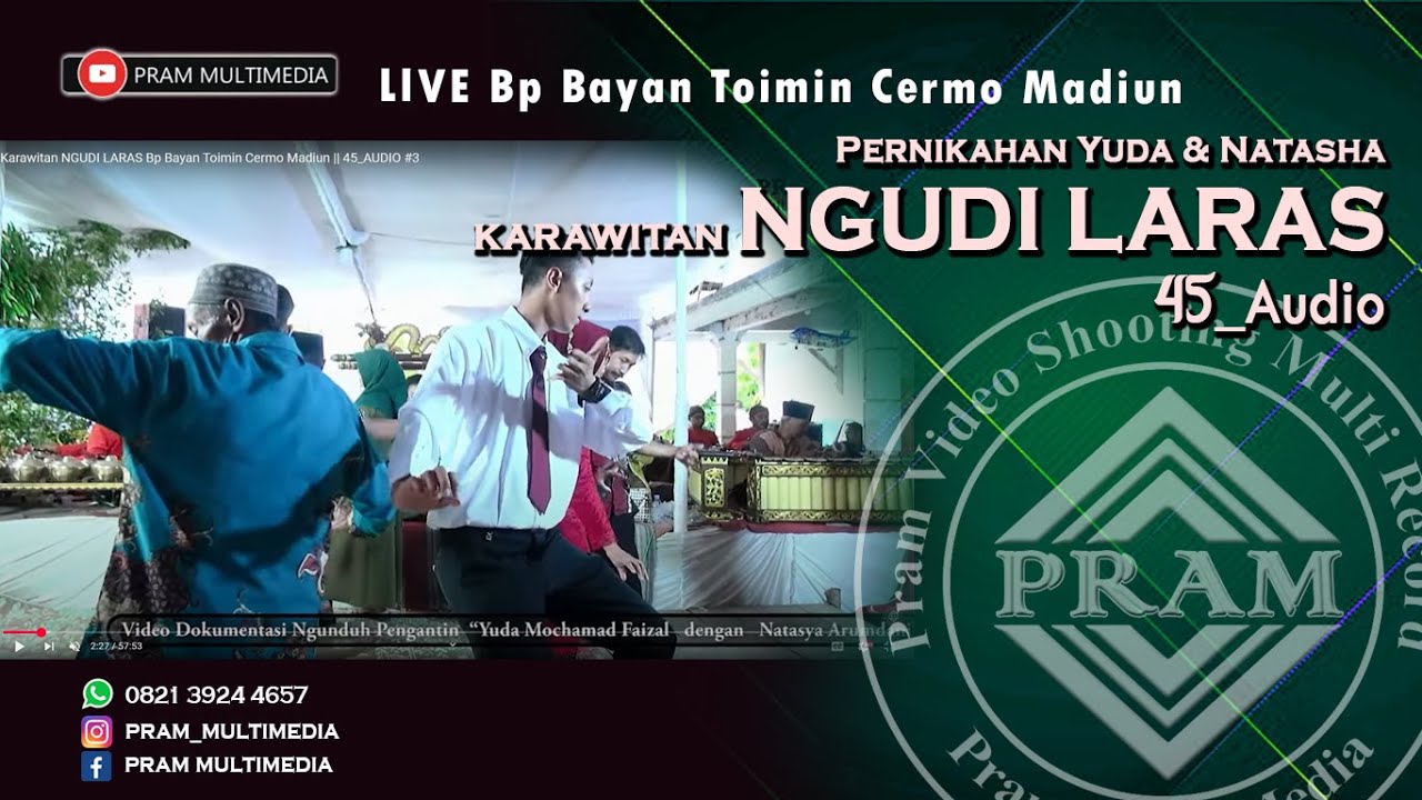 Karawitan NGUDI LARAS Bp Bayan Toimin Cermo Madiun || 45_AUDIO #3