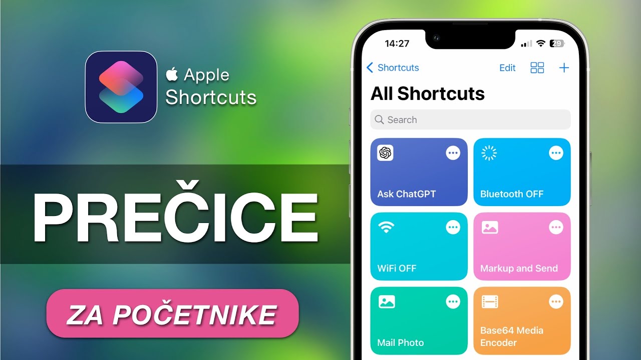 iPhone PRECICE (Shortcuts) | Kreiranje i Upotreba.