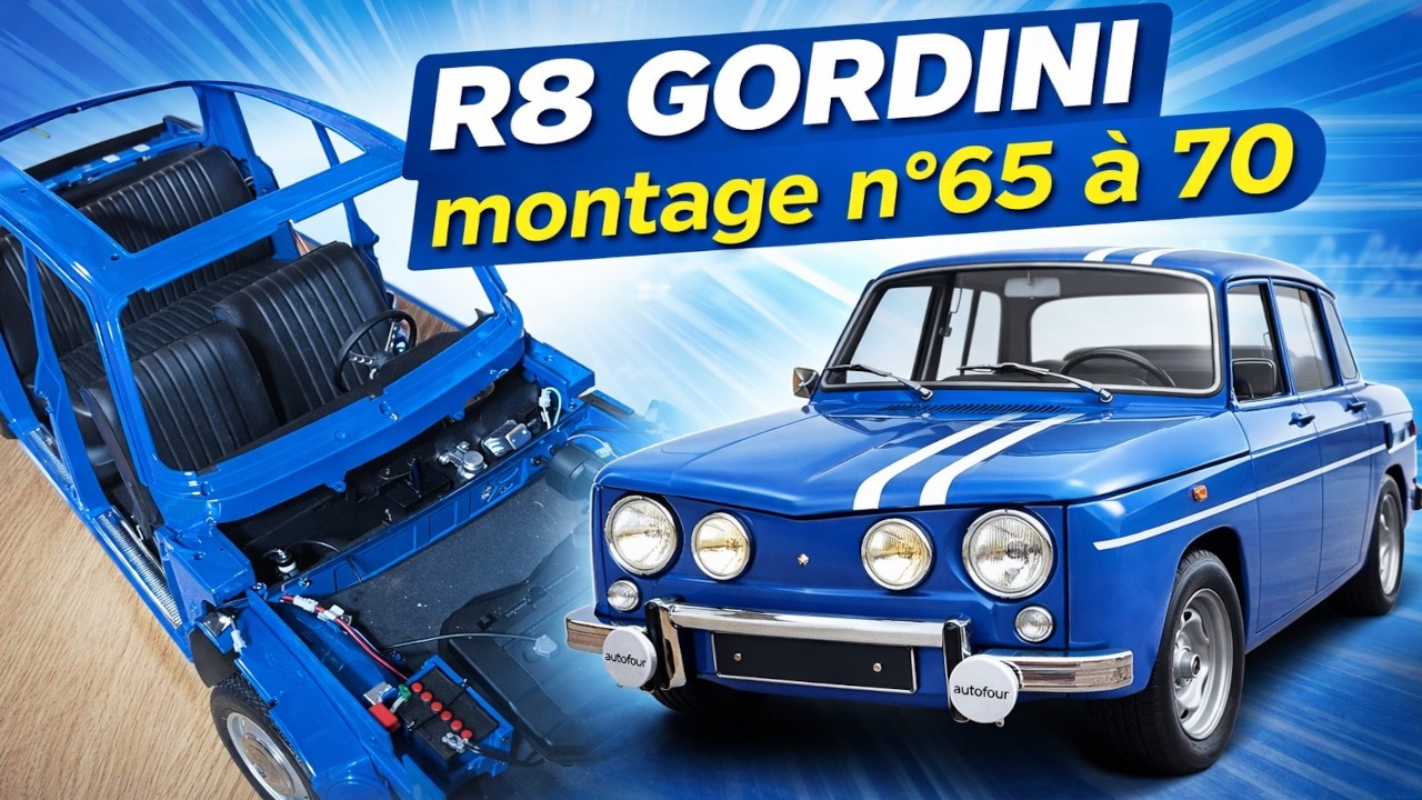 CONSTRUISEZ LA R8 GORDINI  @SpotTVAltaya N°65 à 70 !