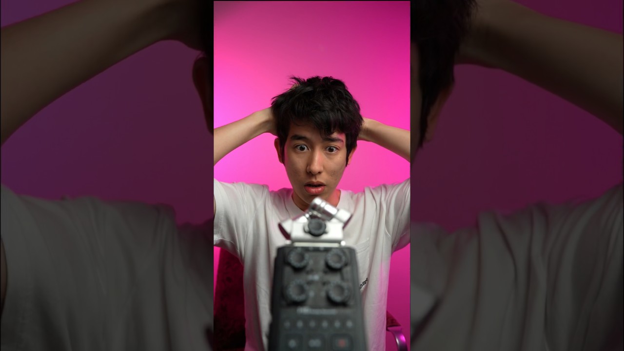 HELP I BROKE MY MIC 😭😭😭 #asmr