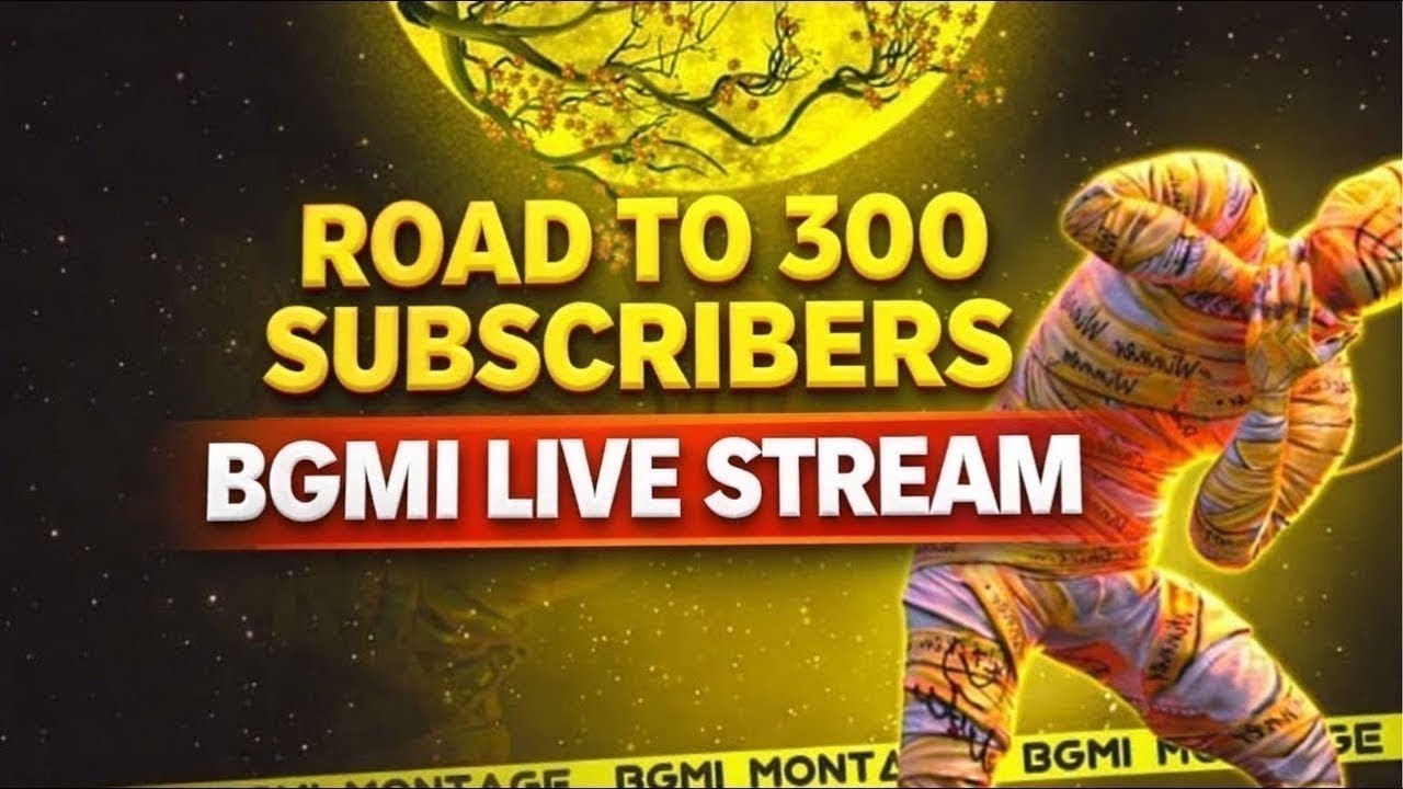 🔴 ROAD TO 300  SUBSCRIBERS|| 🔴VISH IS LIVE || #bgmi #bgmilive #pubg #faceam