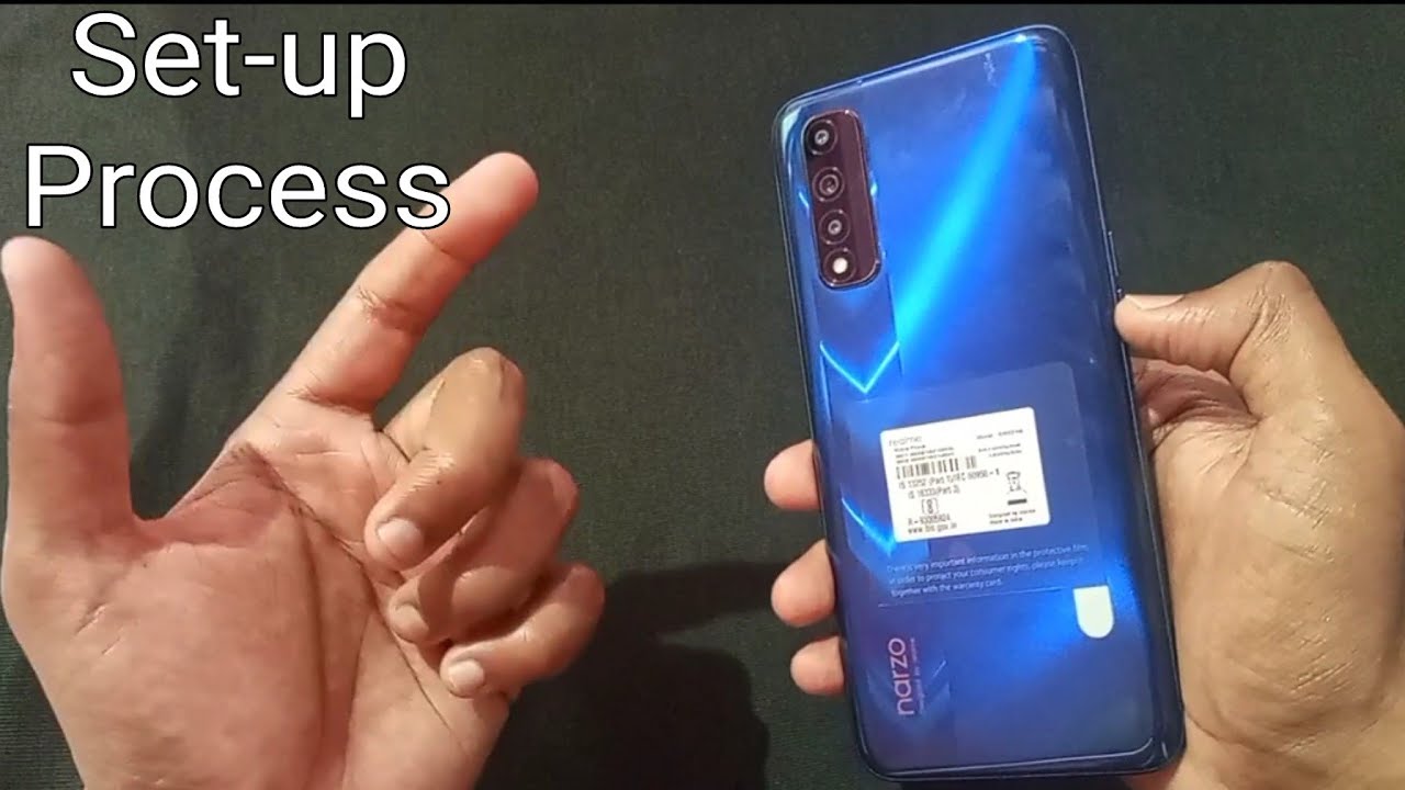 Realme Narzo 30 ( 4G ) - Set-up Process