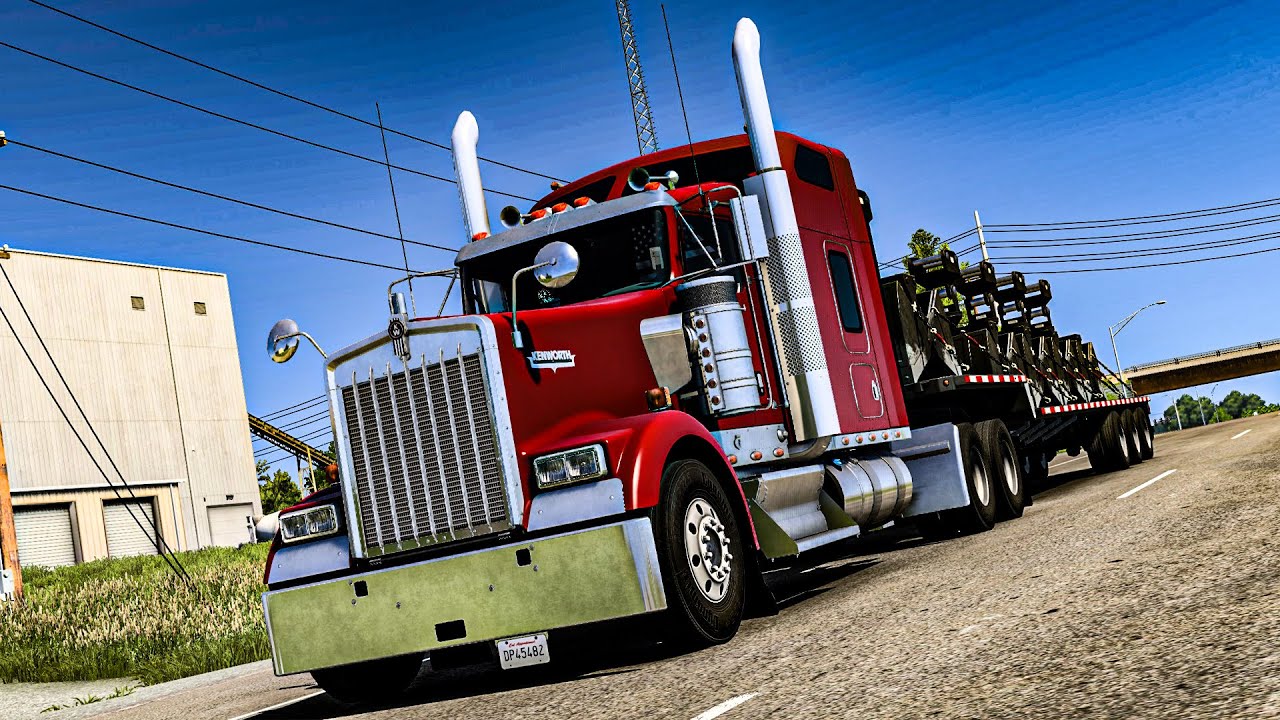 Exploring Des Moines Iowa in American Truck Simulator