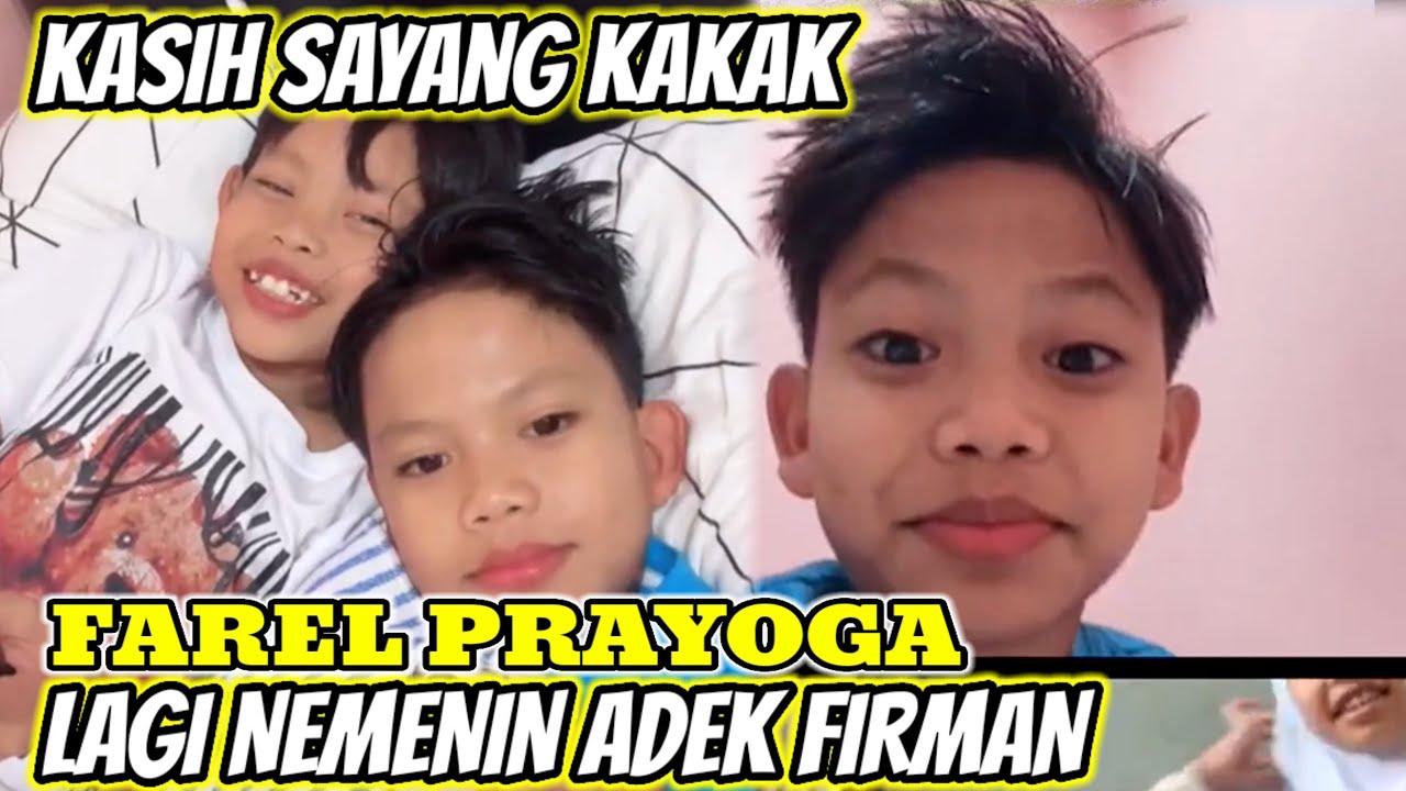 FAREL PRAYOGA LAGI ASYIK NEMENIN ADEKNYA BERMAIN DI KAMAR