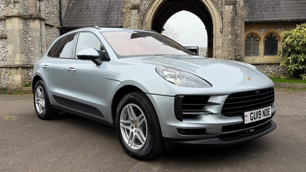 Качественный подержанный Porsche Macan 3.0T V6 S PDK 4WD 2019 года выпуска, бензиновый двигатель ...