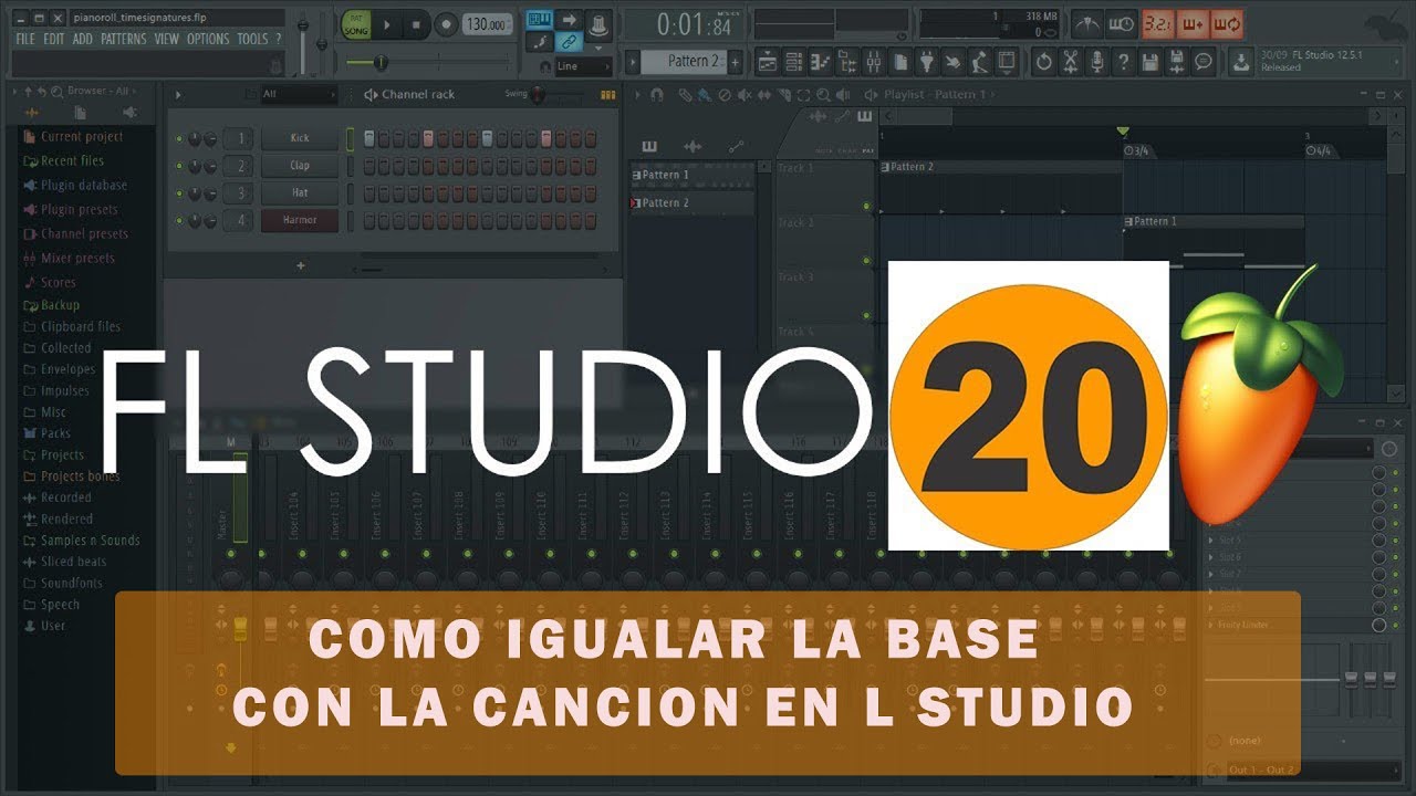 COMO IGUALAR LA BASE A LA CANCION EN FL STUDIO 2025