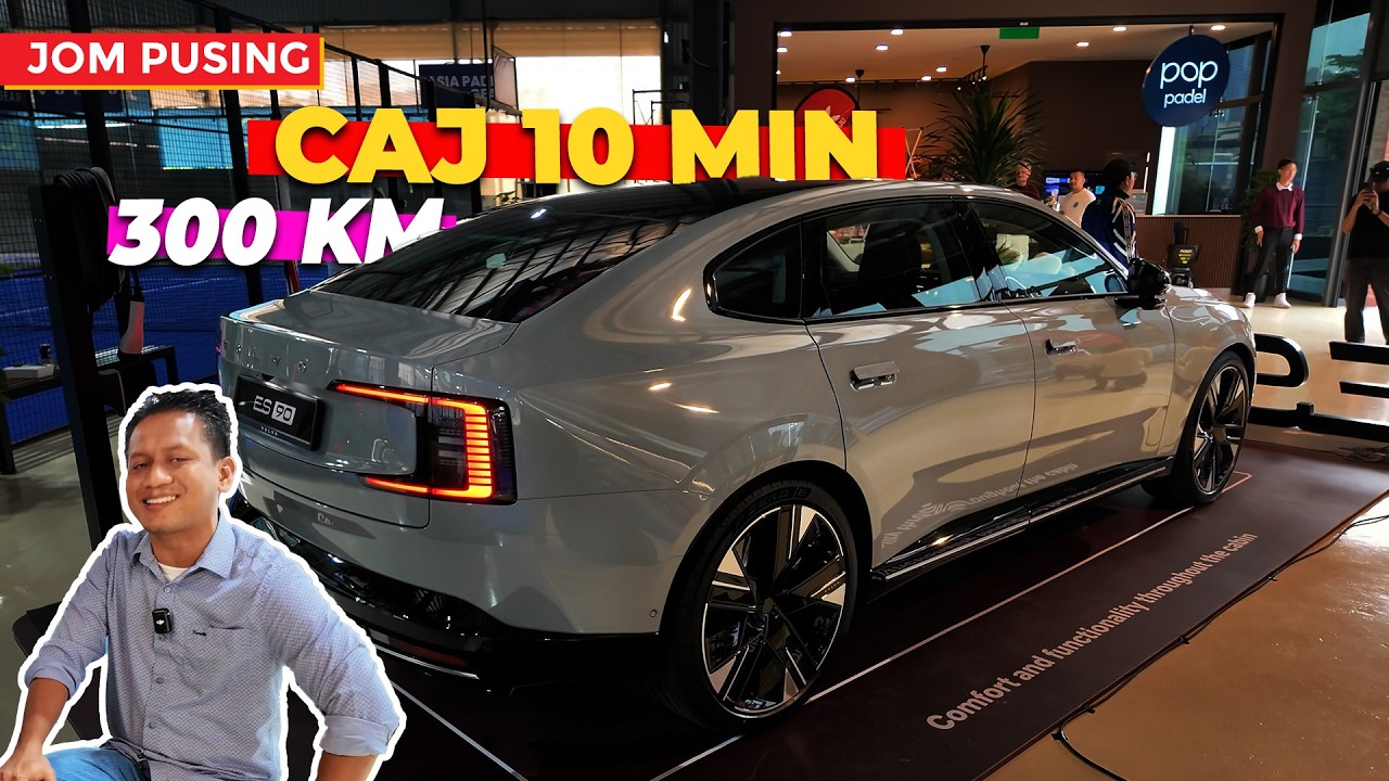 Volvo ES90 650km Sekali Caj