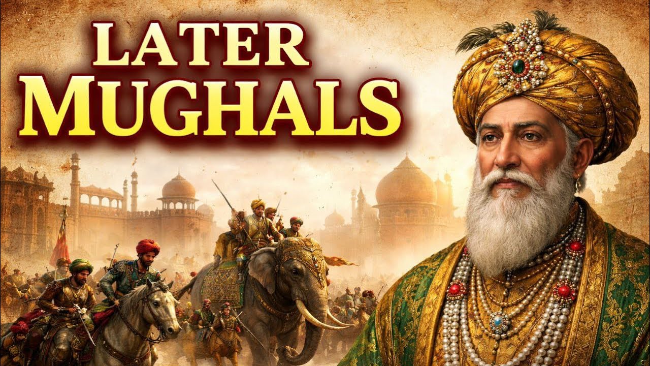 Later Mughals (1707–1857) | Fall of Mughal Empire SSC, UPSC, RAILWAY, UPPCS.