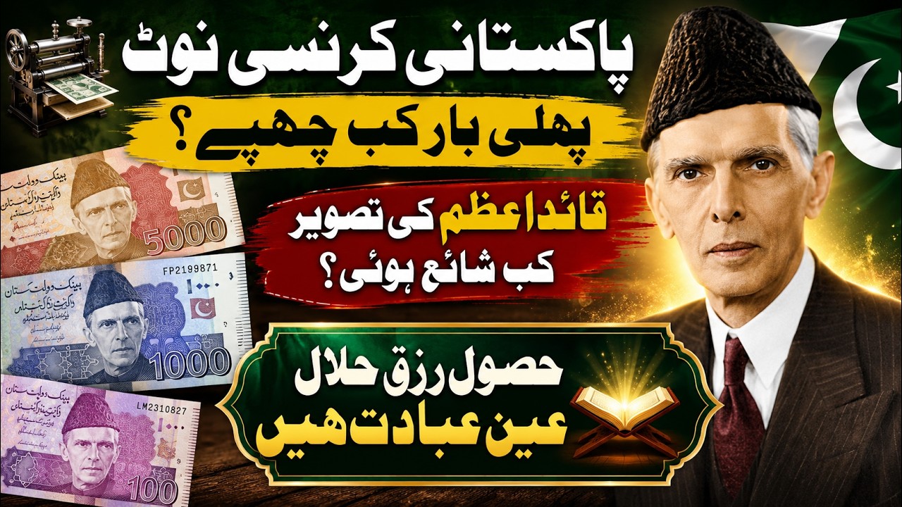 Pakistan's First Currency Notes Revealed | Rare History Explained