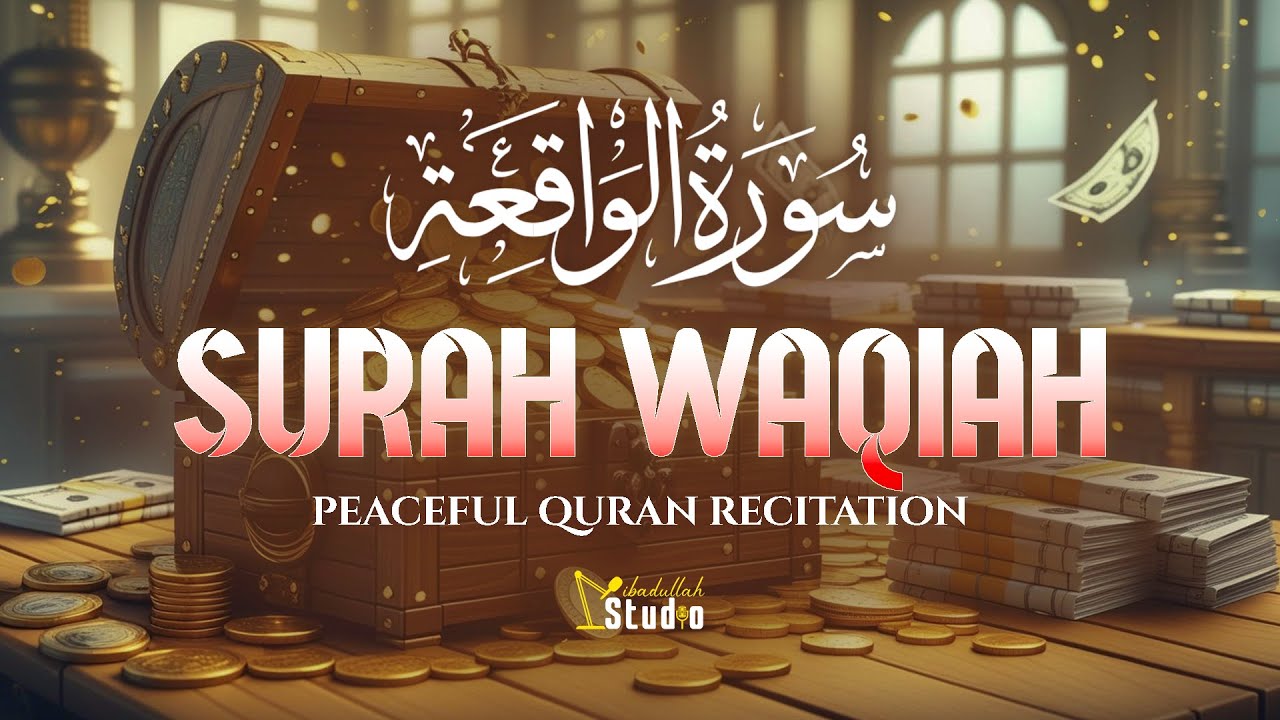 Surah Al-Waqiah سورة الواقعة | Soothing Quran for Barakah, Comfort & Deep Relaxation 