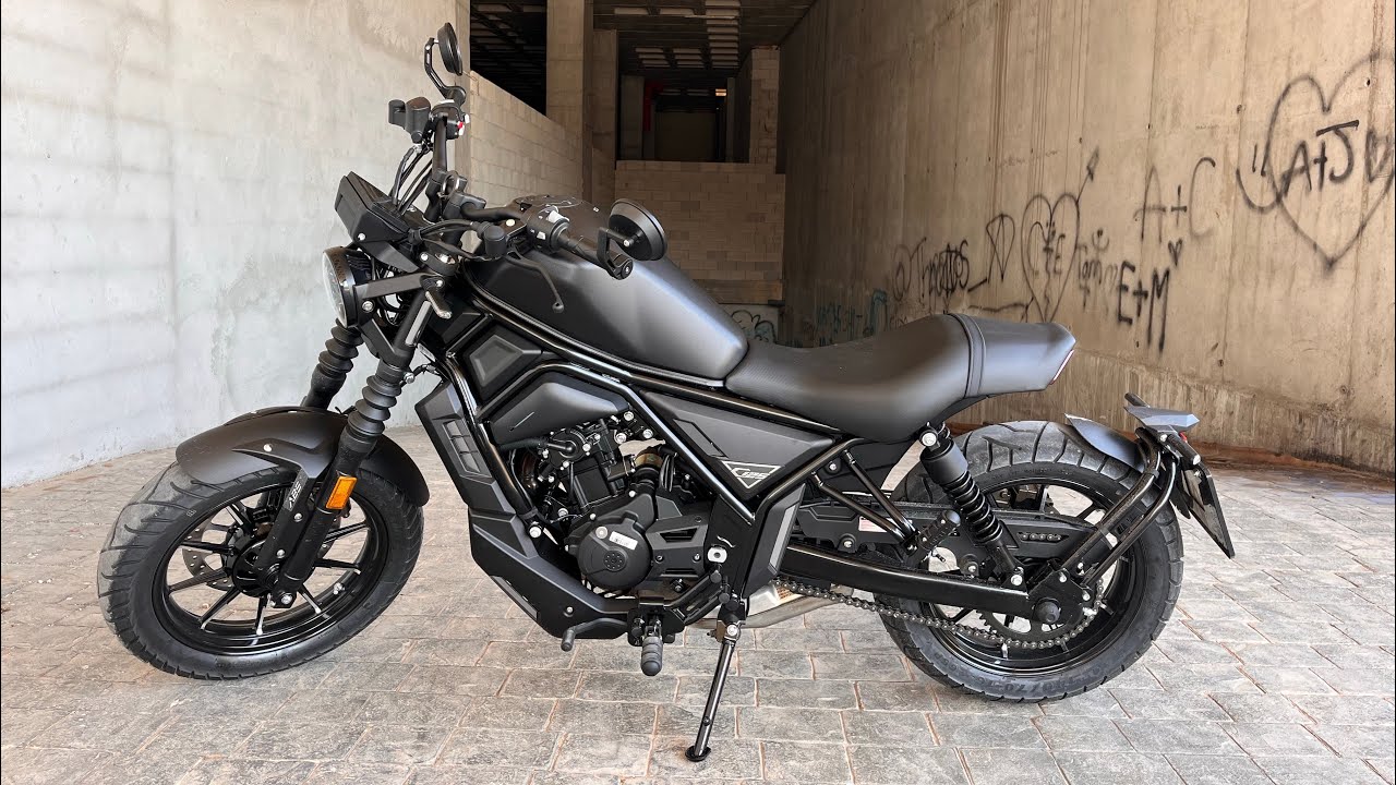 ZONTES C125 ,la moto Custom perfecta