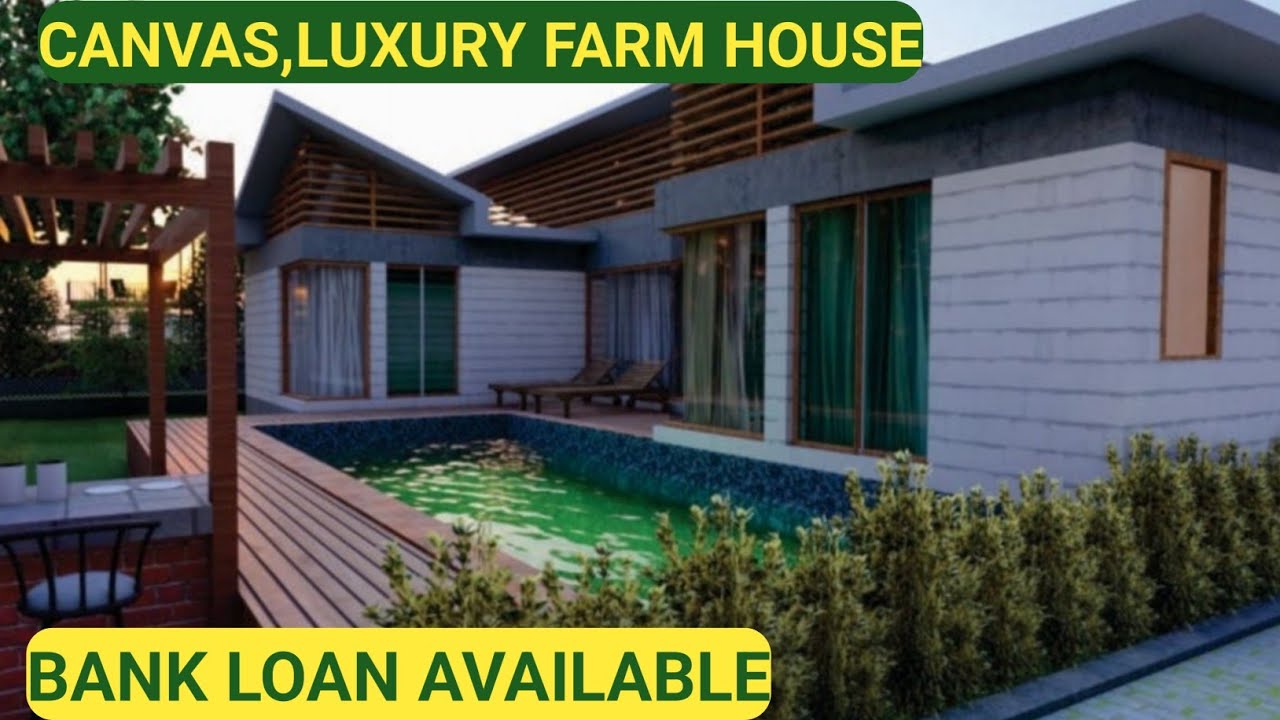 Canvas Farms,Deva Road, Opposite Film City |Luxury Farm House,Call:6393545456,@EstaateTalk
