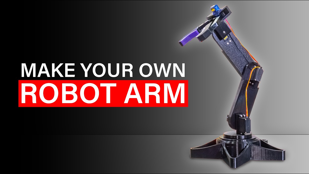 HOW I BUILT A 3D Printed ROBOT Arm (FULL GUIDE)