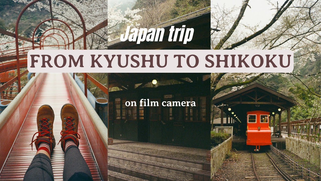 From Kyushu to Shikoku | A Rainy Morning, Ferry Adventure & Cherry Blossoms in Ozu, Japan