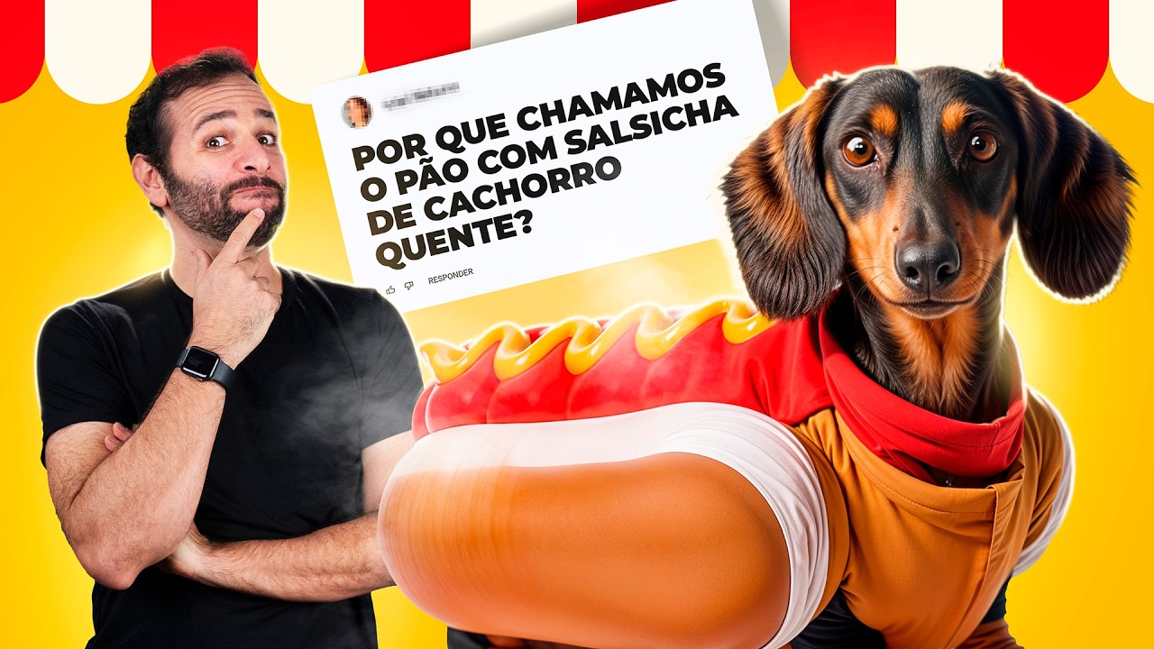 Por que PÃO COM SALSICHA é 